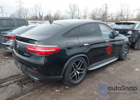 2019 Mercedes-Benz Amg Gle 43 Coupe 4Matic из США, поврежденный, VIN 4JGED6EB1KA154121